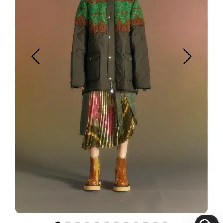 [BUNJANG] Andersson Bell Nordic Quilted Parka L / 앤더슨벨 노르딕 퀼티드 파카 L
