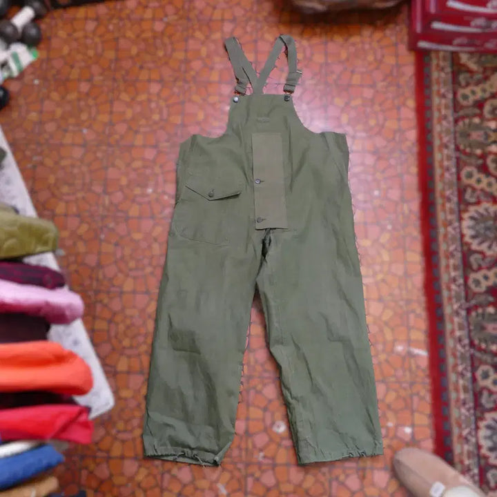 [BUNJANG] U.S. Army 1960s Vintage Field Overalls / [S] U.S. Army 60년대 미군 빈티지 필드 오버올 팬츠