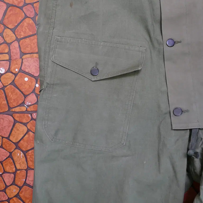 [BUNJANG] U.S. Army 1960s Vintage Field Overalls / [S] U.S. Army 60년대 미군 빈티지 필드 오버올 팬츠