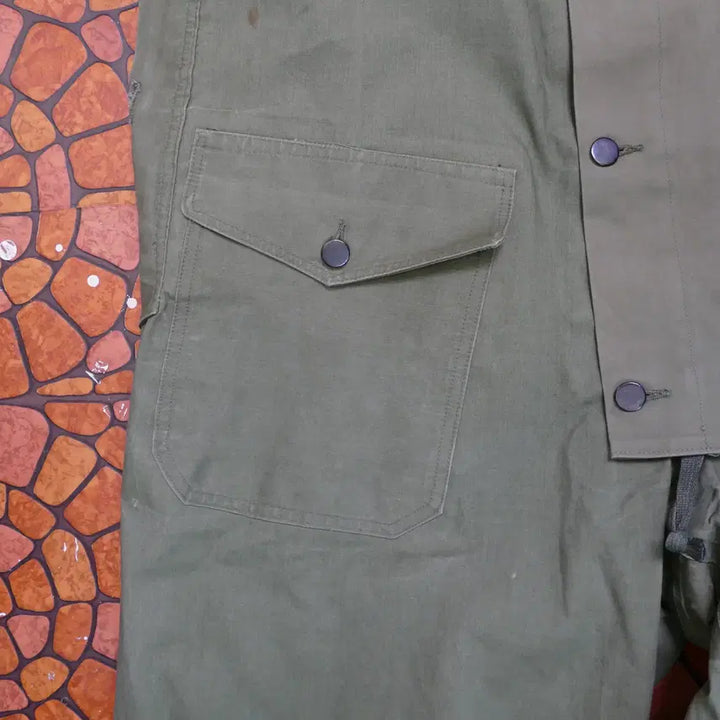 [BUNJANG] U.S. Army 1960s Vintage Field Overalls / [S] U.S. Army 60년대 미군 빈티지 필드 오버올 팬츠