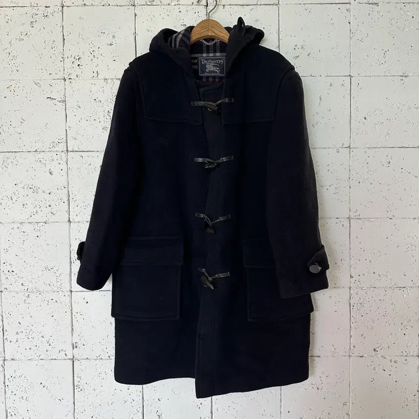 [BUNJANG] Burberry Navy Duffel Coat / XL 버버리 네이비 더플코트