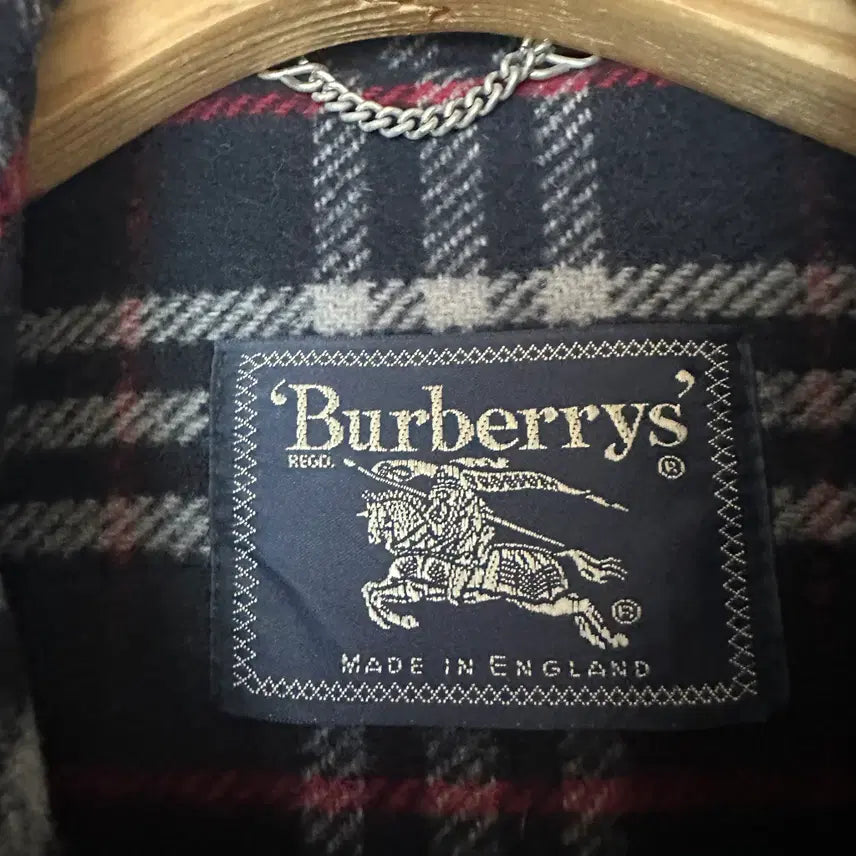 [BUNJANG] Burberry Navy Duffel Coat / XL 버버리 네이비 더플코트