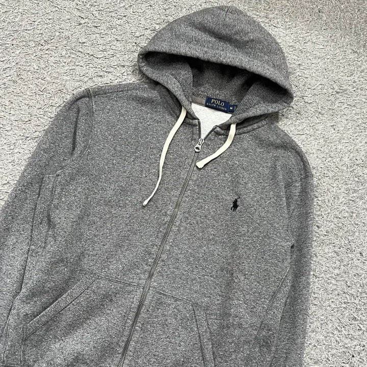 [BUNJANG] Polo Hooded Zip-up / [95] 폴로 후드집업