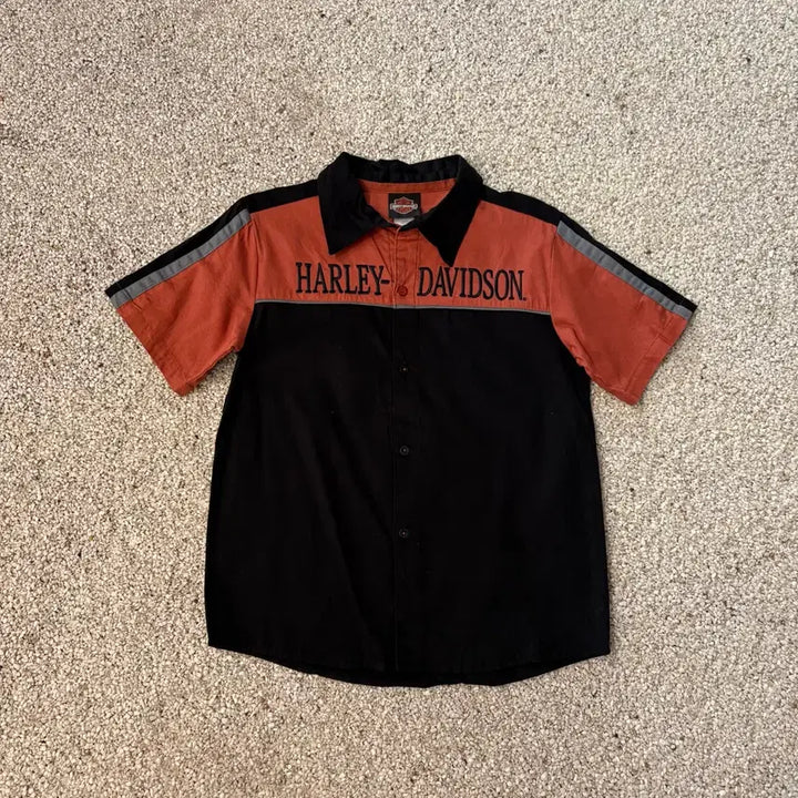 [BUNJANG] Harley-Davidson Short Sleeve Shirt / 할리데이비슨 반팔 셔츠