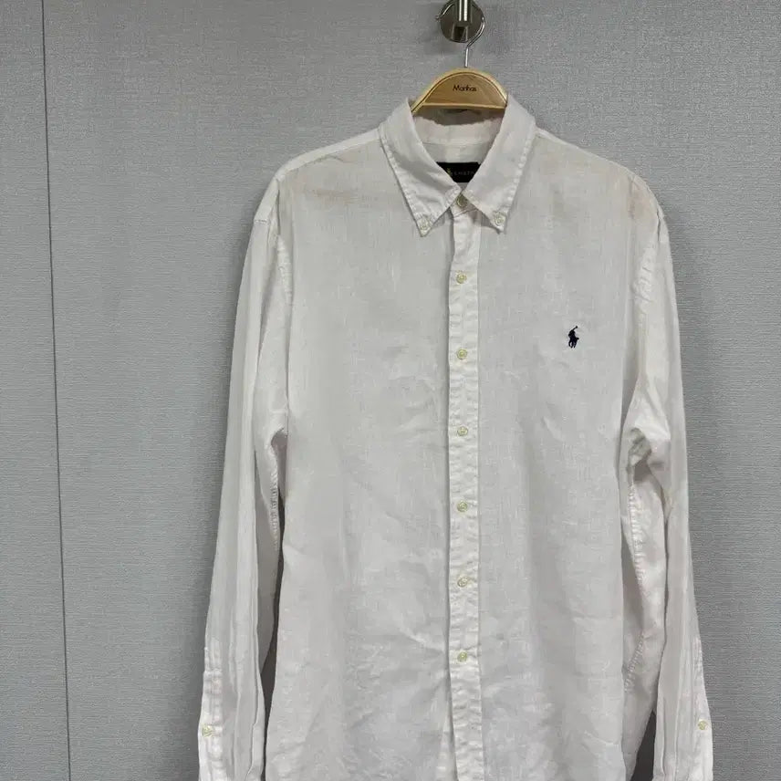 [BUNJANG] Polo Ralph Lauren Linen Shirt / 폴로 랄프로렌 린넨 셔츠