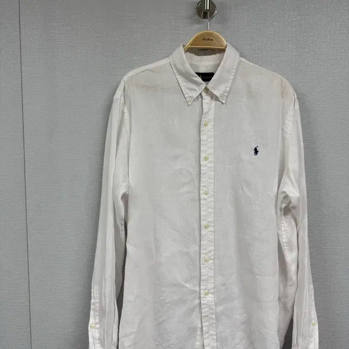 [BUNJANG] Polo Ralph Lauren Linen Shirt / 폴로 랄프로렌 린넨 셔츠