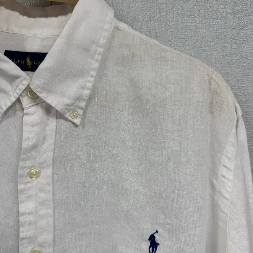 [BUNJANG] Polo Ralph Lauren Linen Shirt / 폴로 랄프로렌 린넨 셔츠
