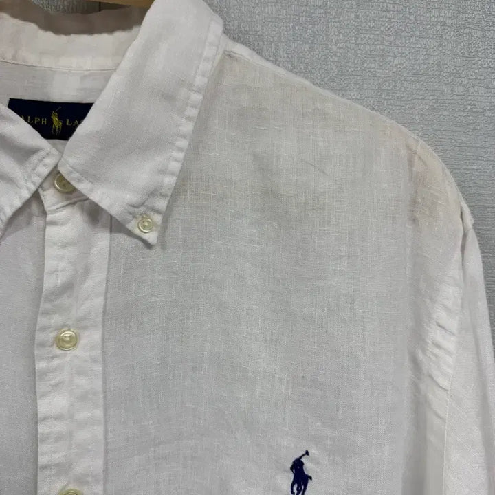 [BUNJANG] Polo Ralph Lauren Linen Shirt / 폴로 랄프로렌 린넨 셔츠