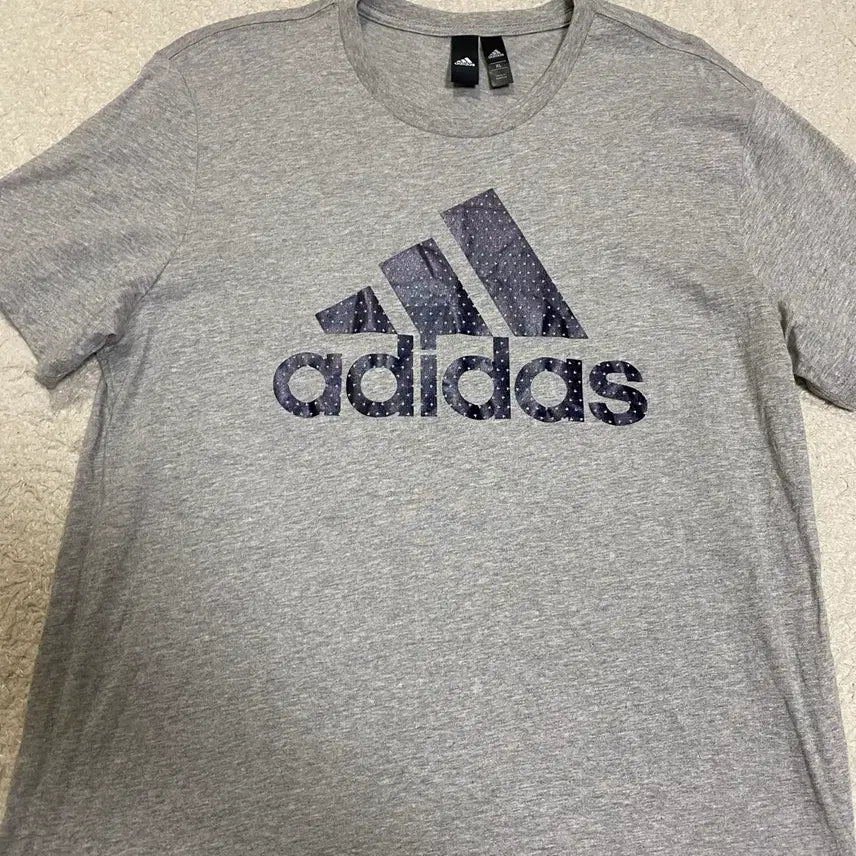 [BUNJANG] Adidas Gray Short Sleeve T-shirt (XL) / 아디다스 회색 반팔 티셔츠 xl