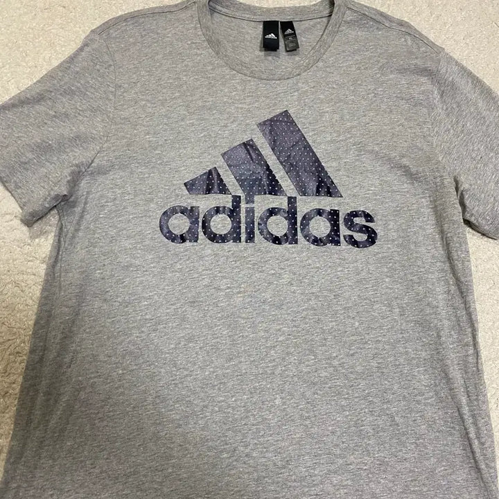 [BUNJANG] Adidas Gray Short Sleeve T-shirt (XL) / 아디다스 회색 반팔 티셔츠 xl