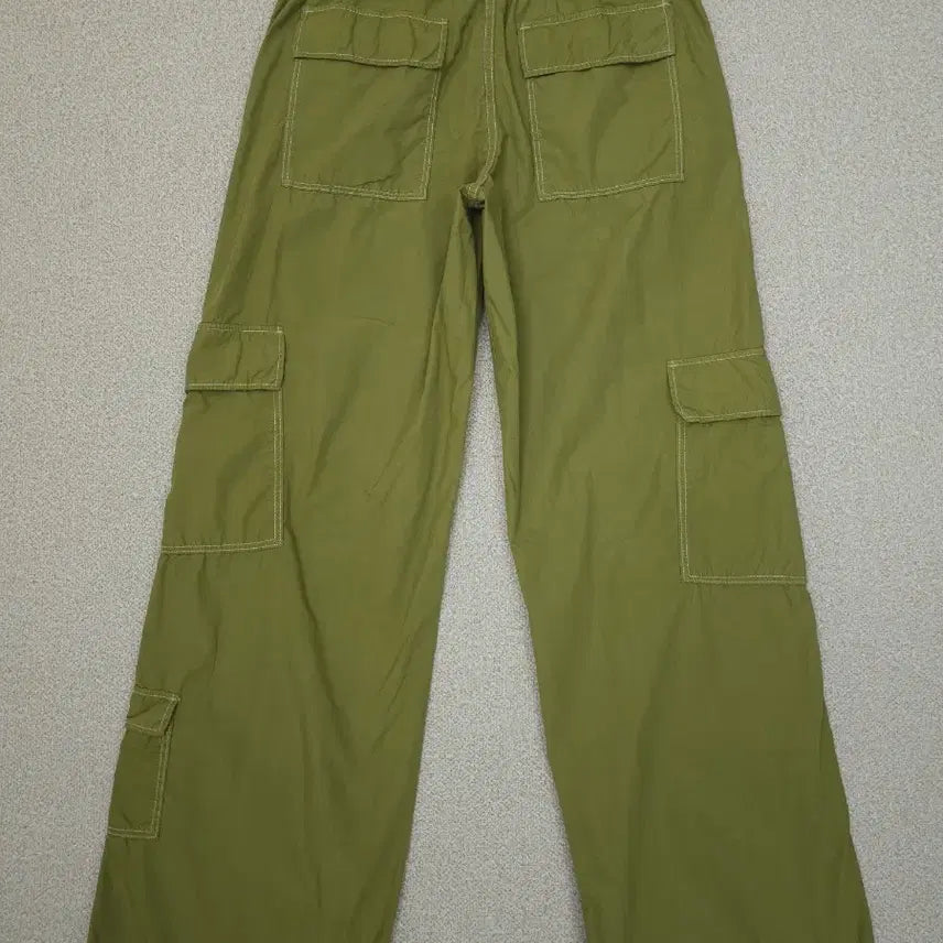 [SOLD OUT] (M)자라 여성 카고 바지 와이드 카키올리브 빈티지 J19W2584