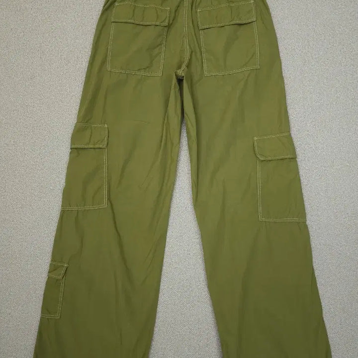 [SOLD OUT] (M)자라 여성 카고 바지 와이드 카키올리브 빈티지 J19W2584