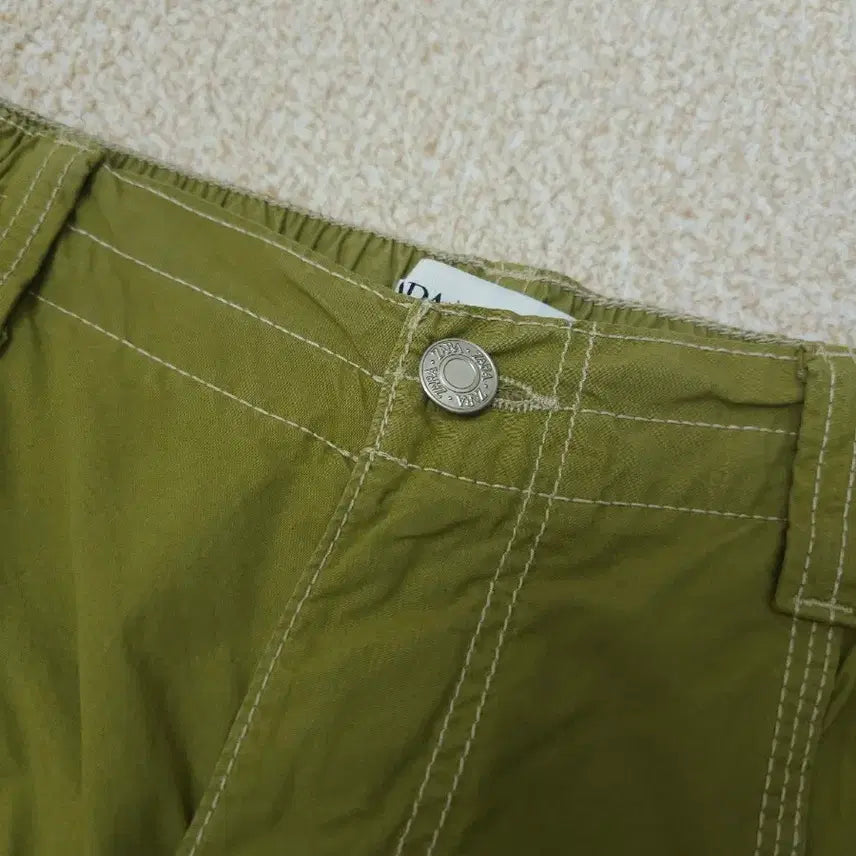 [SOLD OUT] (M)자라 여성 카고 바지 와이드 카키올리브 빈티지 J19W2584