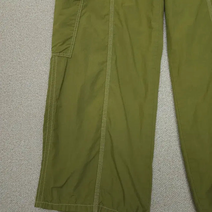 [SOLD OUT] (M)자라 여성 카고 바지 와이드 카키올리브 빈티지 J19W2584