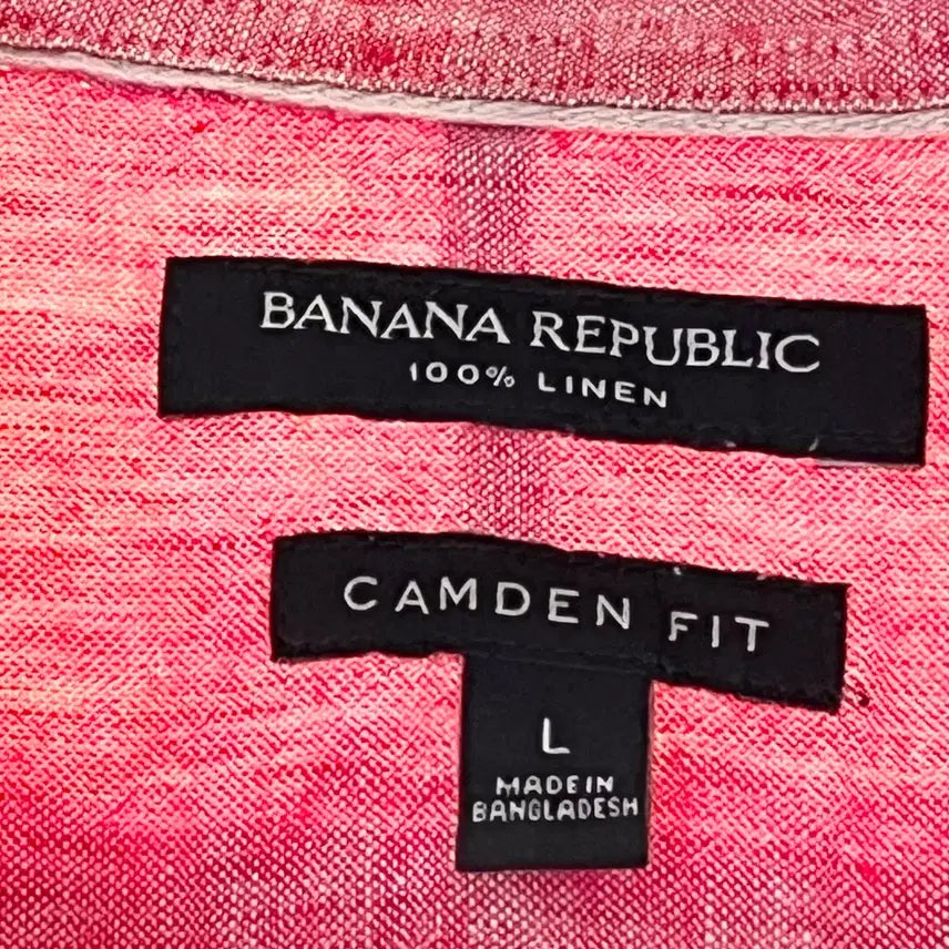 [BUNJANG] Banana Republic Linen Shirt / 바나나리퍼블릭 린넨 셔츠