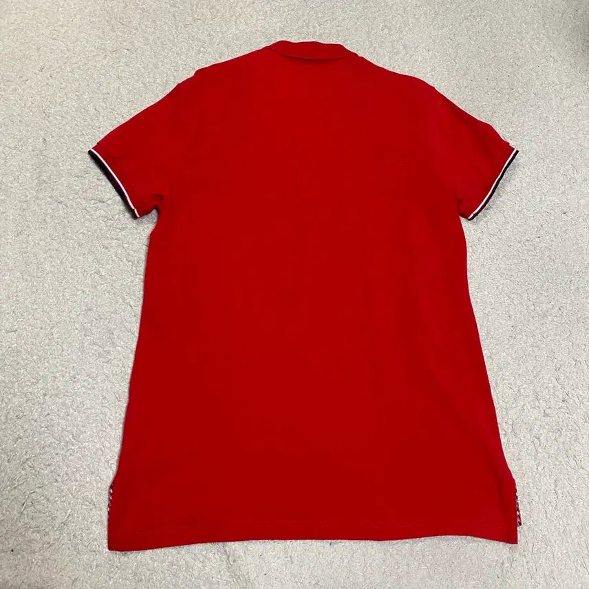 [SOLD OUT] 헤지스 레드 반팔 카라티 105