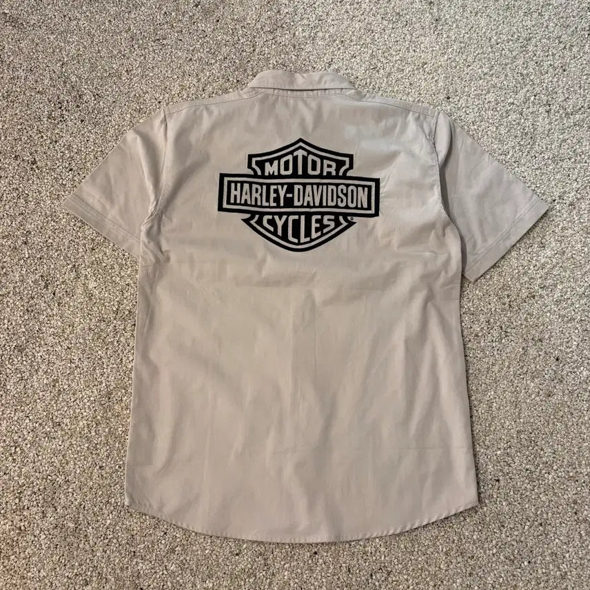 [BUNJANG] Harley-Davidson Short Sleeve Shirt / 할리데이비슨 반팔 셔츠