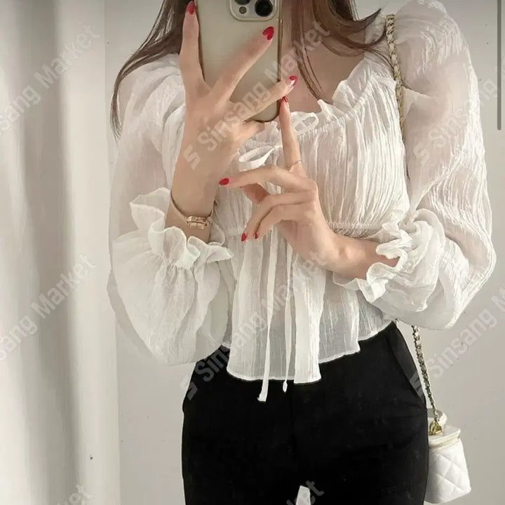 [BUNJANG] De Ob Rosem J. Blouse / 고급진 블라우스 / 수입의류