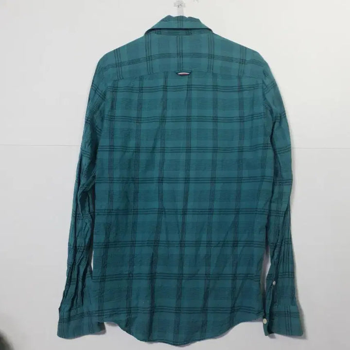 [BUNJANG] Tommy Hilfiger Green Check Long Sleeve Shirt / 타미힐피거 그린 체크 긴팔(실측 95~100) 셔츠 1100868