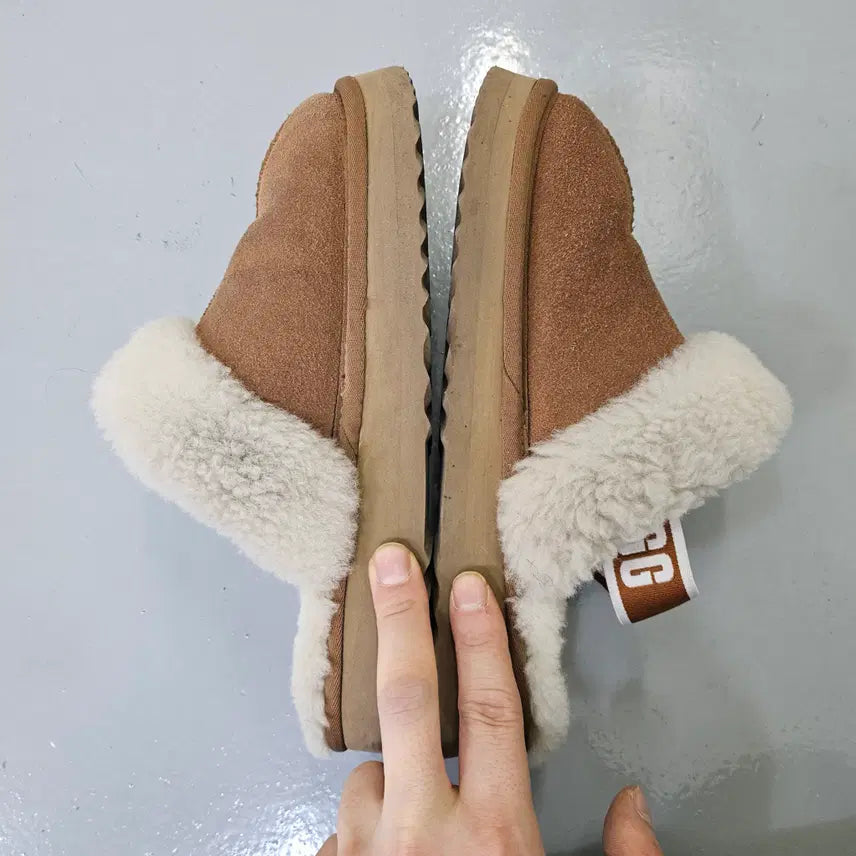 [BUNJANG] Wool Lined Boots Slippers / 39/40 양털 부츠 슬리퍼 0306Y