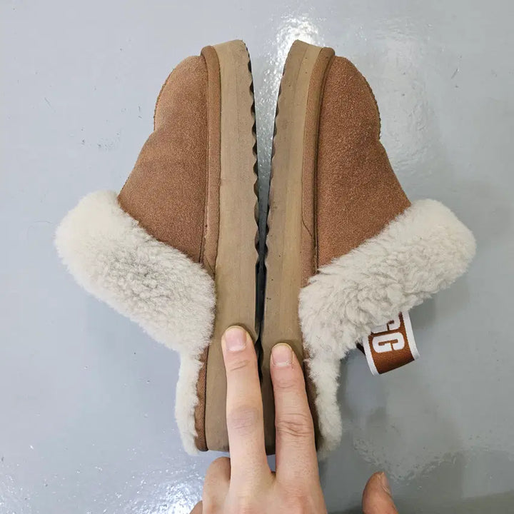 [BUNJANG] Wool Lined Boots Slippers / 39/40 양털 부츠 슬리퍼 0306Y