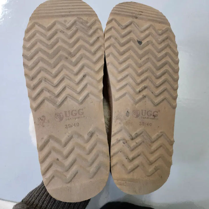[BUNJANG] Wool Lined Boots Slippers / 39/40 양털 부츠 슬리퍼 0306Y