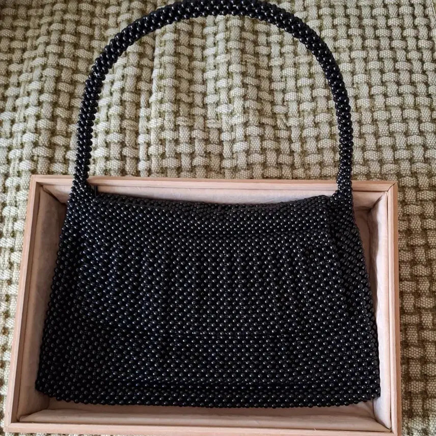 [BUNJANG] Natural Black Coral Handbag / 천연 흑산호 핸드백
