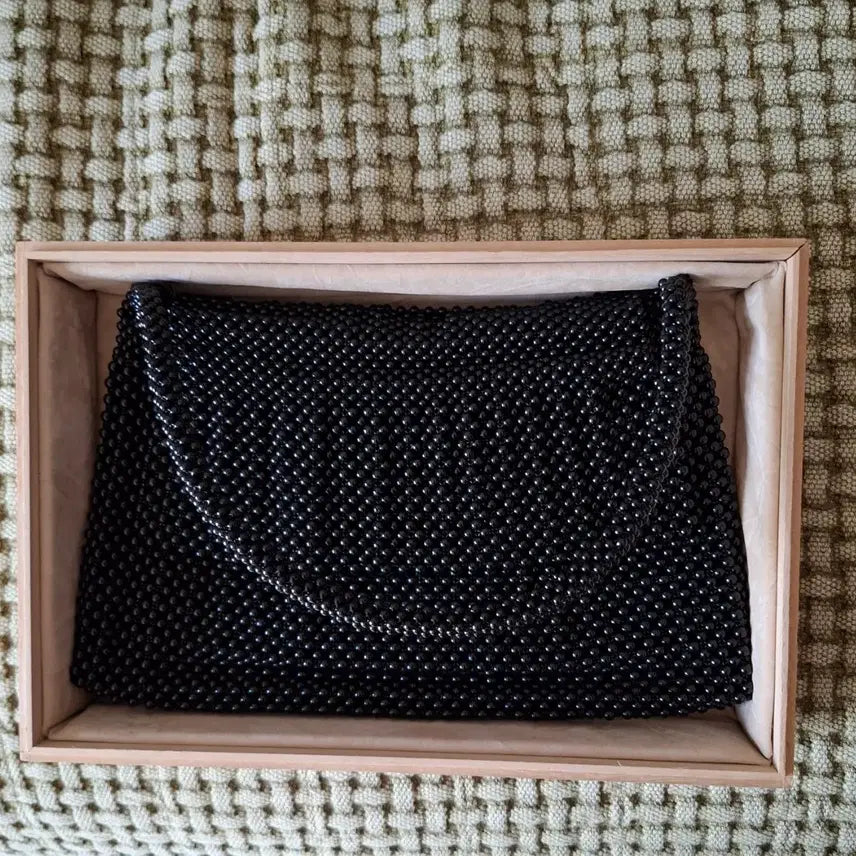 [BUNJANG] Natural Black Coral Handbag / 천연 흑산호 핸드백