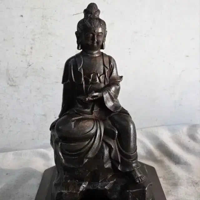 [BUNJANG] Iron Buddha Statue / 멋진 무쇠 불상