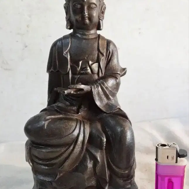 [BUNJANG] Iron Buddha Statue / 멋진 무쇠 불상