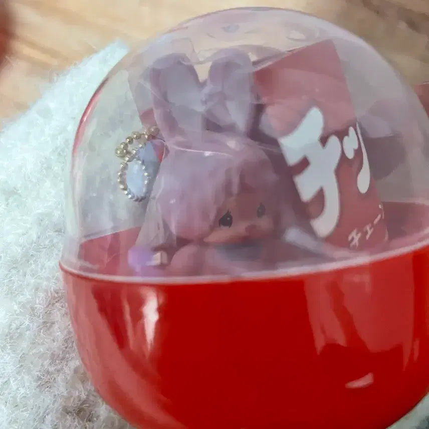 [BUNJANG] Monchhichi Chimutan Pink Keyring / 몬치치 키링 가챠 치무탄 핑크 미개봉