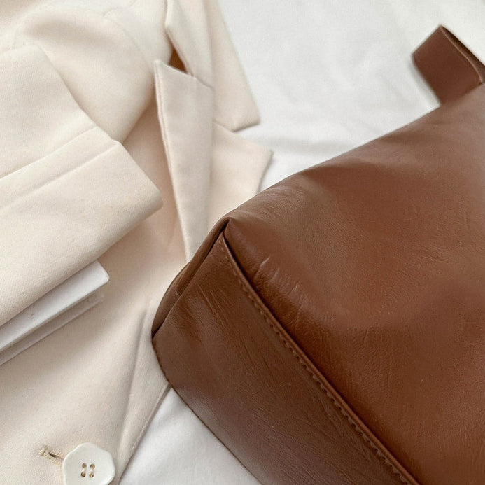 [BUNJANG] Daily PU Leather Shoulder Bag / 여성 패션 숄더 데일리백