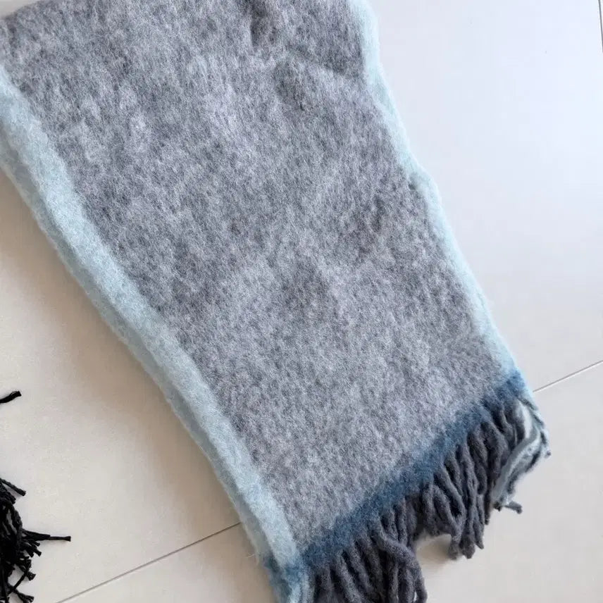 [BUNJANG] Cashmere Checkered Scarf / 체크 무늬 머플러 / 캐시미어/도톰한목도리새상품