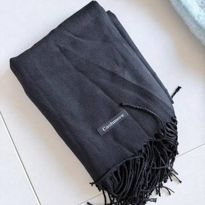 [BUNJANG] Cashmere Checkered Scarf / 체크 무늬 머플러 / 캐시미어/도톰한목도리새상품