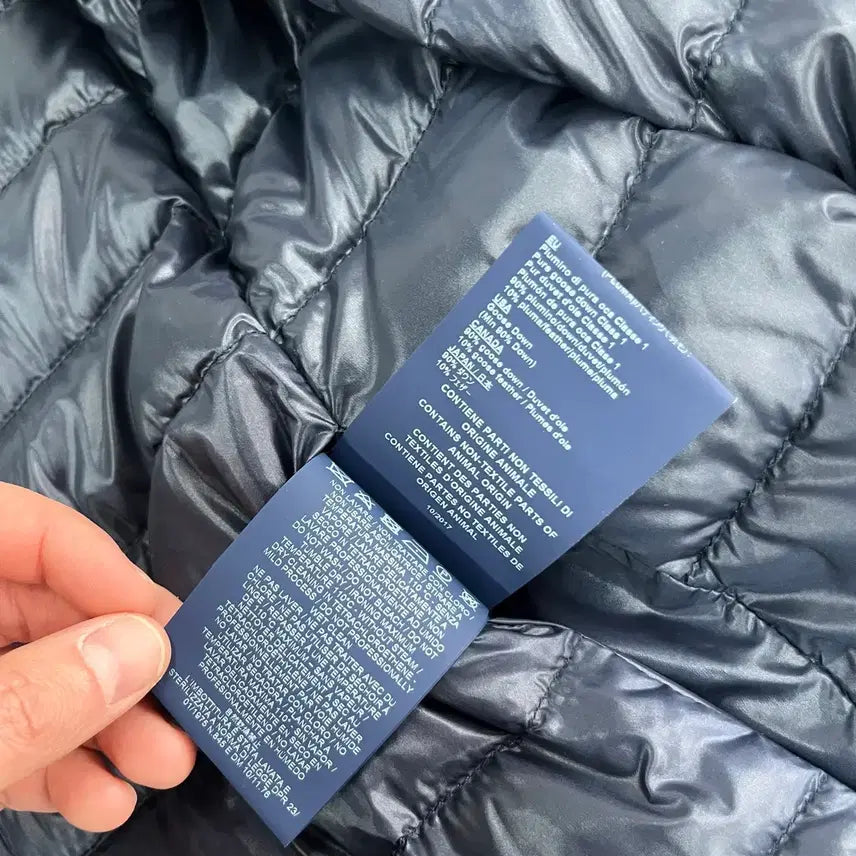 [BUNJANG] Erno Tweed Goose Down Padded Jacket (Size 44) / 에르노 트위드 구스다운 패딩점퍼 44