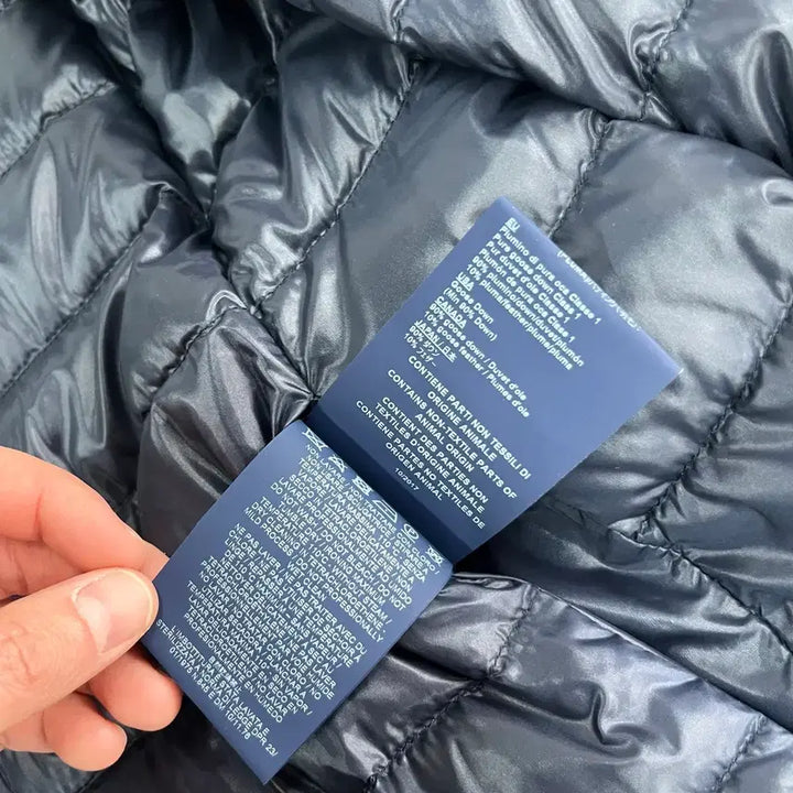 [BUNJANG] Erno Tweed Goose Down Padded Jacket (Size 44) / 에르노 트위드 구스다운 패딩점퍼 44