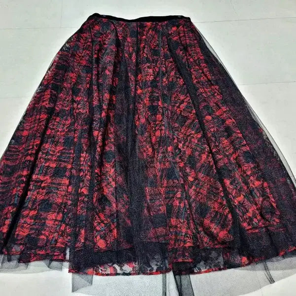 [BUNJANG] Reneybon A-Line Long Frill Skirt / 레니본 A라인 롱 프릴스커트 폴1303