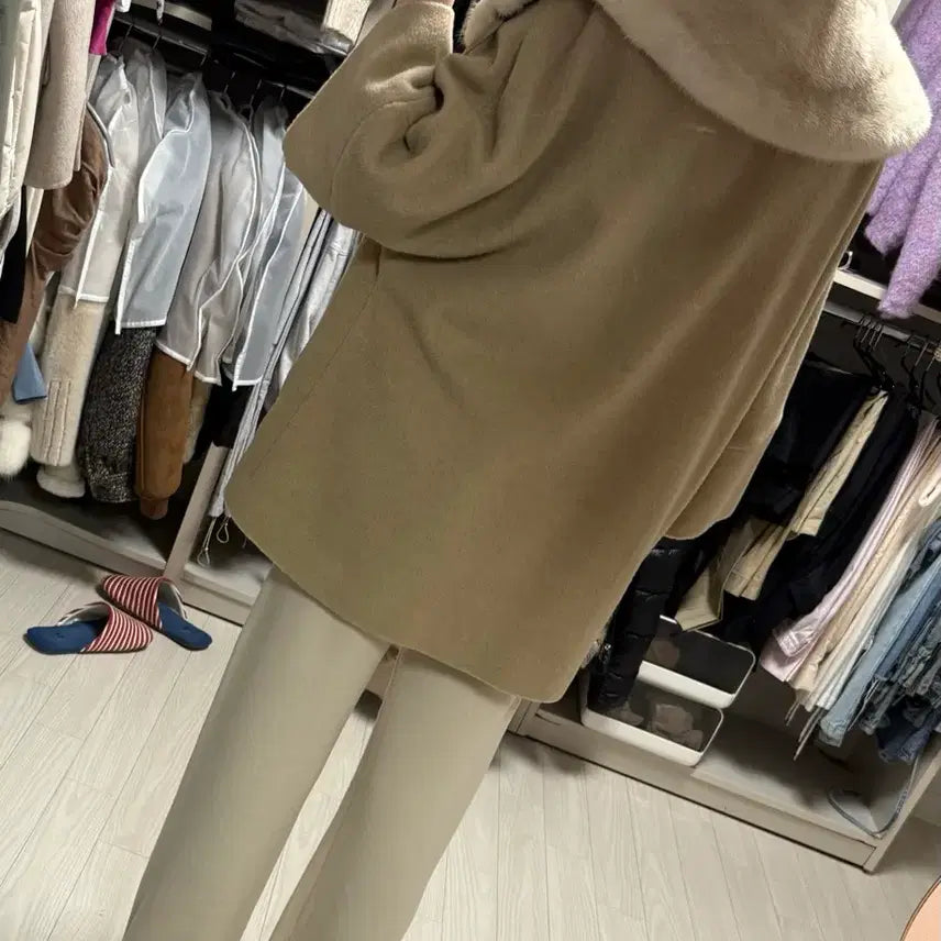 [BUNJANG] Hayes Cashmere Mink Fur / 헤이에스 캐시 밍크퍼