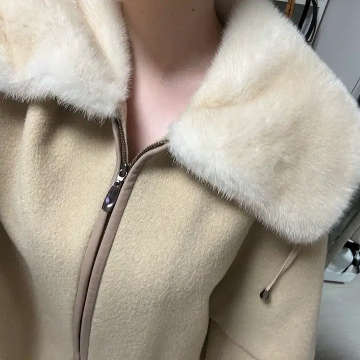 [BUNJANG] Hayes Cashmere Mink Fur / 헤이에스 캐시 밍크퍼