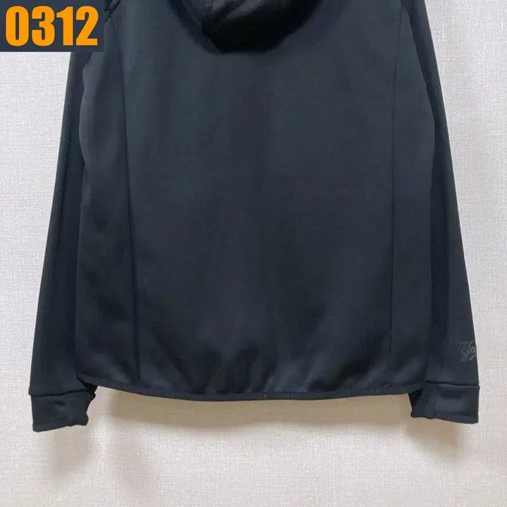 [BUNJANG] MLB Black Hoodie Zip-Up Jacket / 100 MLB 엠엘비 검정 후드집업 자켓 아우터