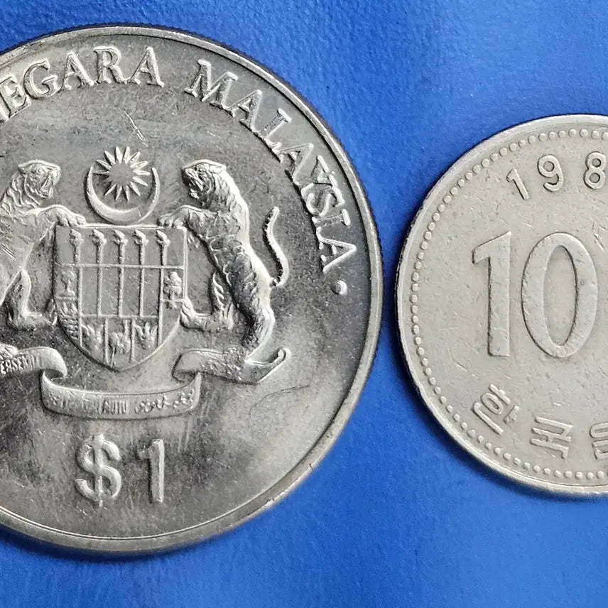 [BUNJANG] Malaysia 5th Economic Development Plan Commemorative 1 Dollar Coin / [대형] [미사용][토닝중] 제5차 경제개발계획 기념 1달러  M1029