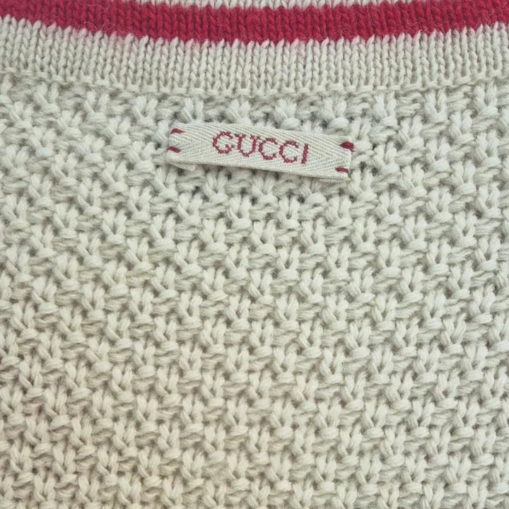 [BUNJANG] Gucci Cable Knit Vest / [중고명품셀렉트]구찌 울 케이블 니트 베스트
