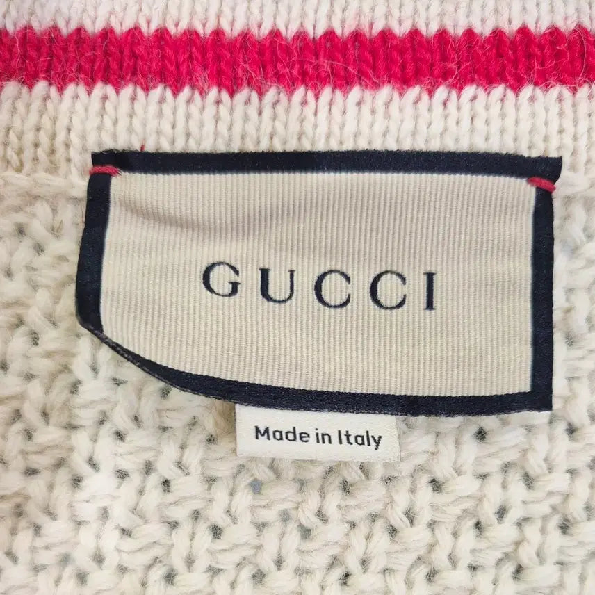 [BUNJANG] Gucci Cable Knit Vest / [중고명품셀렉트]구찌 울 케이블 니트 베스트