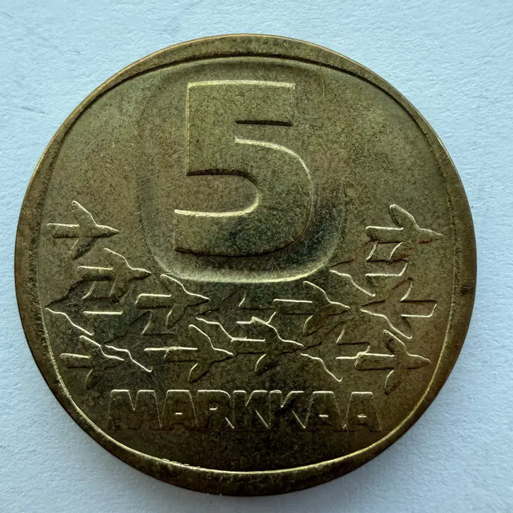[BUNJANG] Finland 5 Markka Coin (1984) / 1984년 핀란드 5마르카 동전 S866