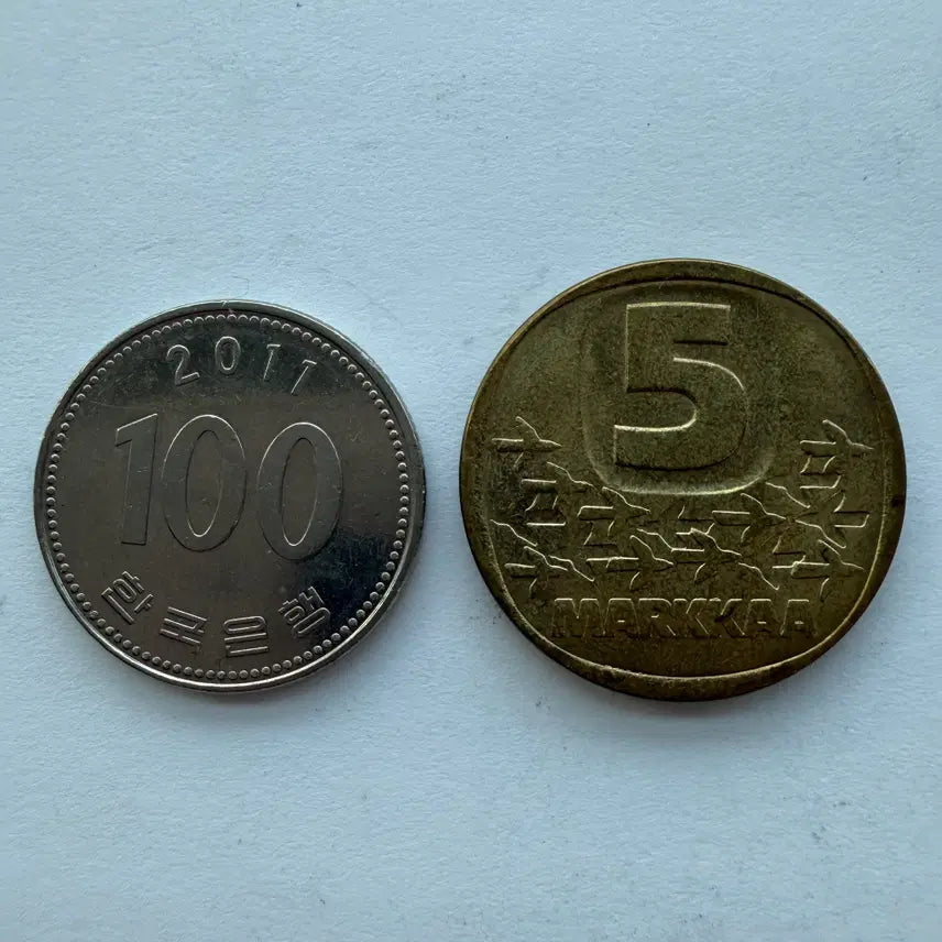 [BUNJANG] Finland 5 Markka Coin (1984) / 1984년 핀란드 5마르카 동전 S866
