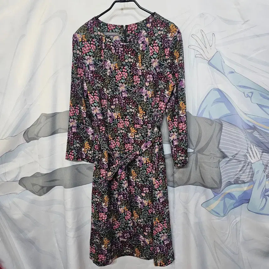 [BUNJANG] Laura Ashley Floral Long Dress / 로라애슐리 플라워원피스