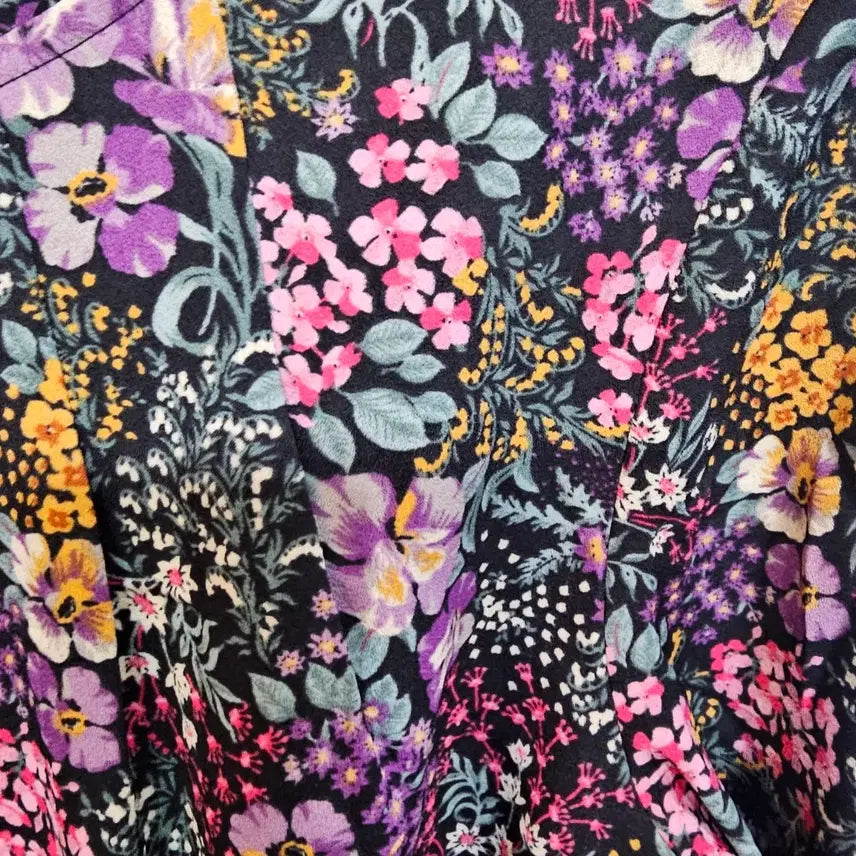 [BUNJANG] Laura Ashley Floral Long Dress / 로라애슐리 플라워원피스