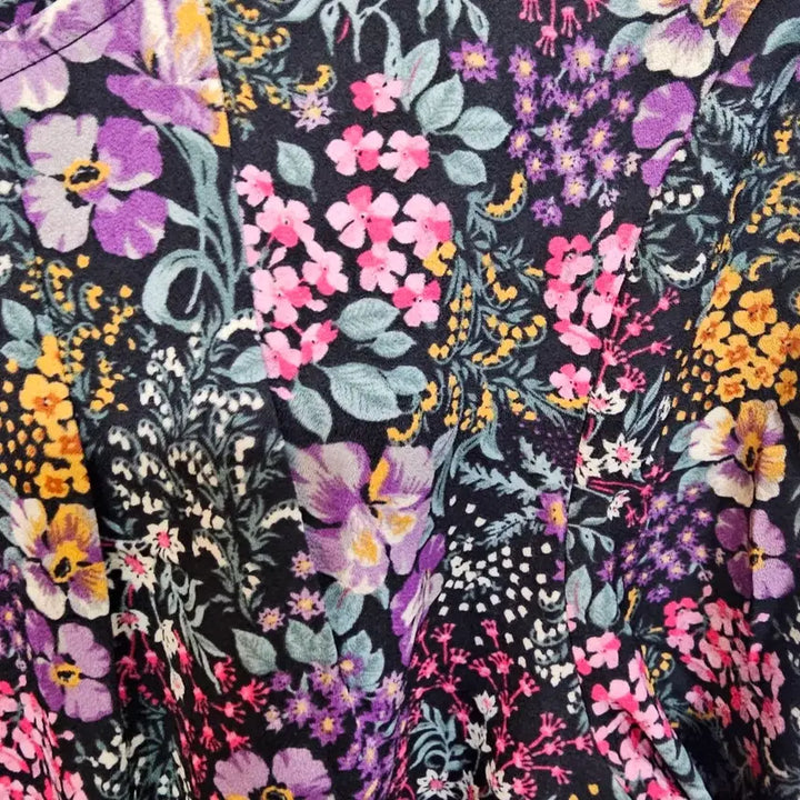 [BUNJANG] Laura Ashley Floral Long Dress / 로라애슐리 플라워원피스