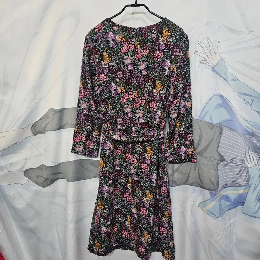 [BUNJANG] Laura Ashley Floral Long Dress / 로라애슐리 플라워원피스