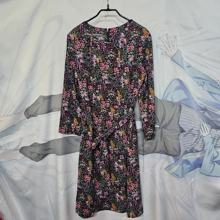 [BUNJANG] Laura Ashley Floral Long Dress / 로라애슐리 플라워원피스